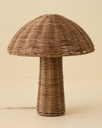 Mavelle Woodland Rattan Table Lamp table lamp - Styled in Room