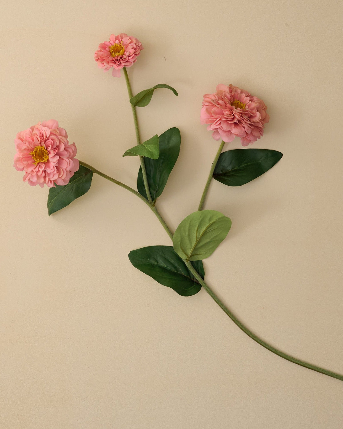 Mavelle Real Touch Zinnia Stem faux floral stem