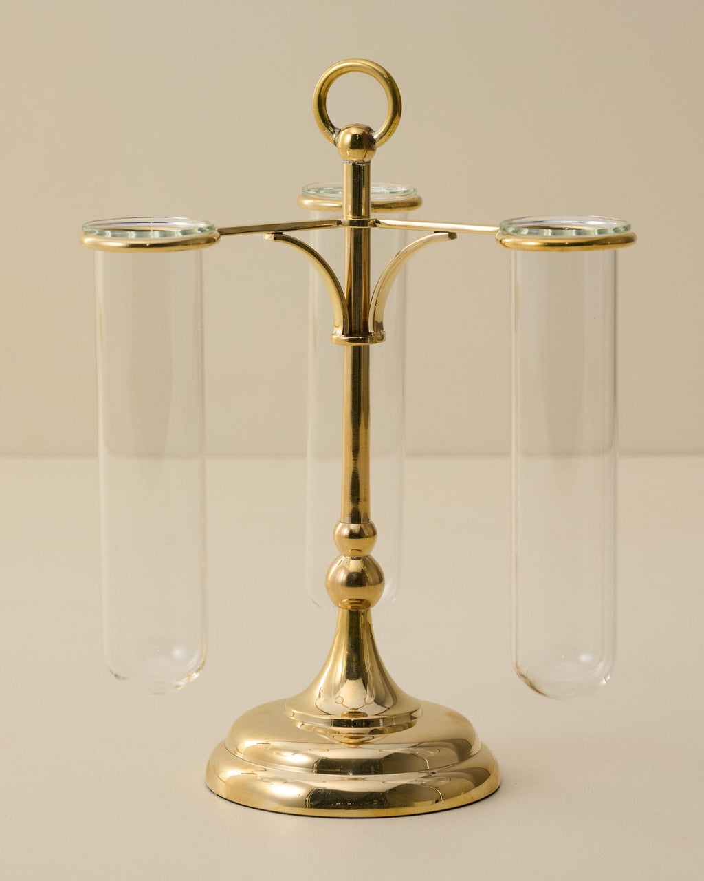 Mavelle Solid Brass Antique Inspired Propagation Stand decorative accent - Detail View