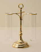 Mavelle Solid Brass Antique Inspired Propagation Stand decorative accent - Detail View