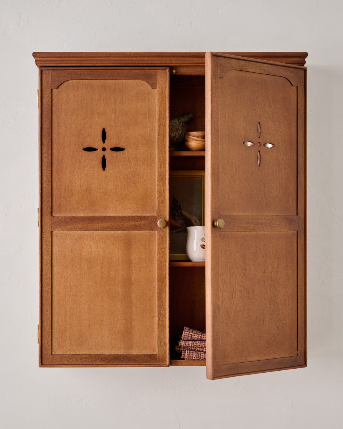 Mavelle Swiss Chalet Wall Cabinet storage cabinet - Close-Up