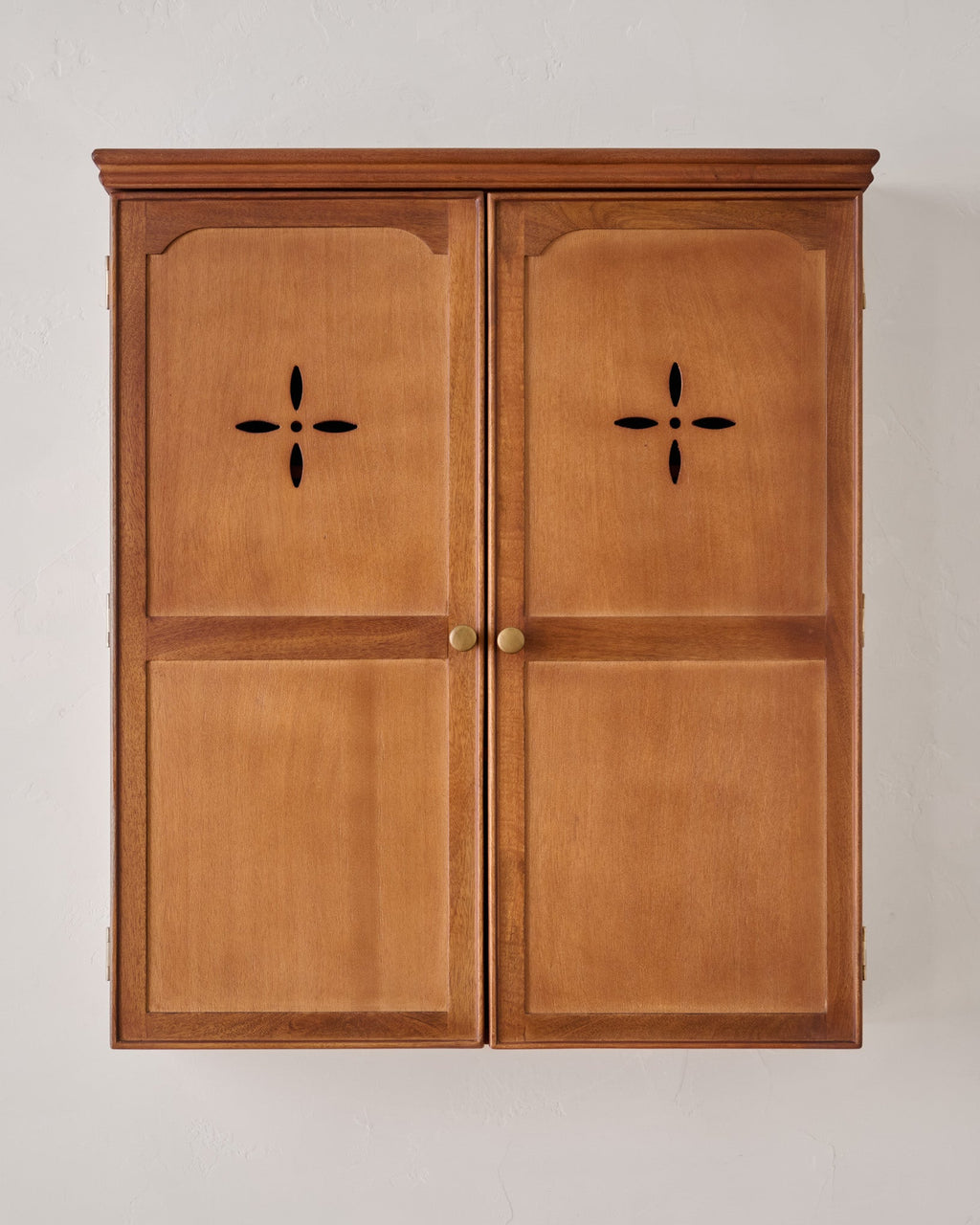 Mavelle Swiss Chalet Wall Cabinet storage cabinet - Styled in Room