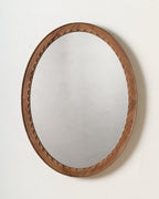 Mavelle Annabeth Wood Scallop Mirror mirror