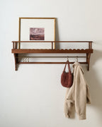Mavelle Anderson Scallop Shelf with Rail wall shelf