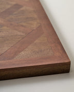 Mavelle Lattice Two-Tone Serving Board serving board - Styled in Room