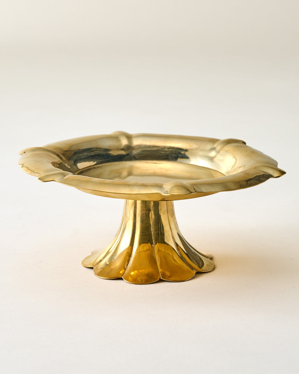 Mavelle Hollis Solid Brass Trinket Dish serving piece