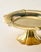 Mavelle Hollis Solid Brass Trinket Dish serving piece - Styled in Room