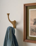 Mavelle Collins Antique Brass Hook wall hook - Detail View
