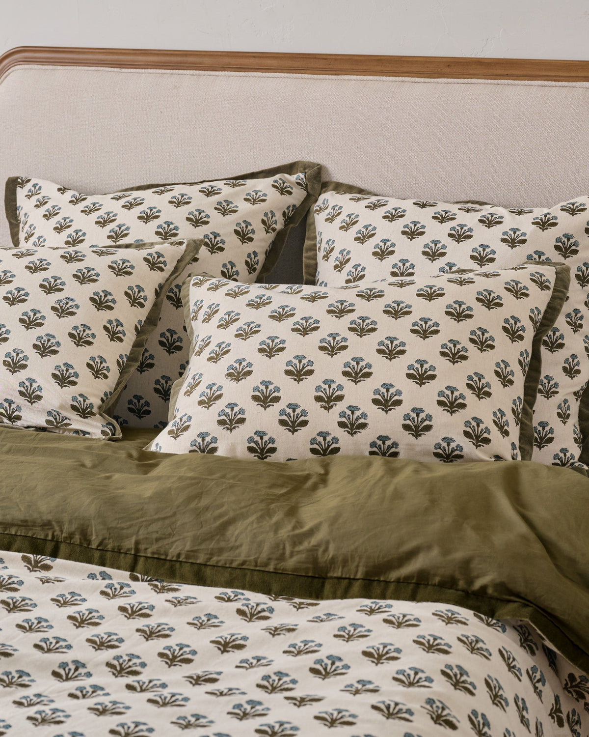 Mavelle Elaine Block Print Duvet duvet cover - Styled in Room