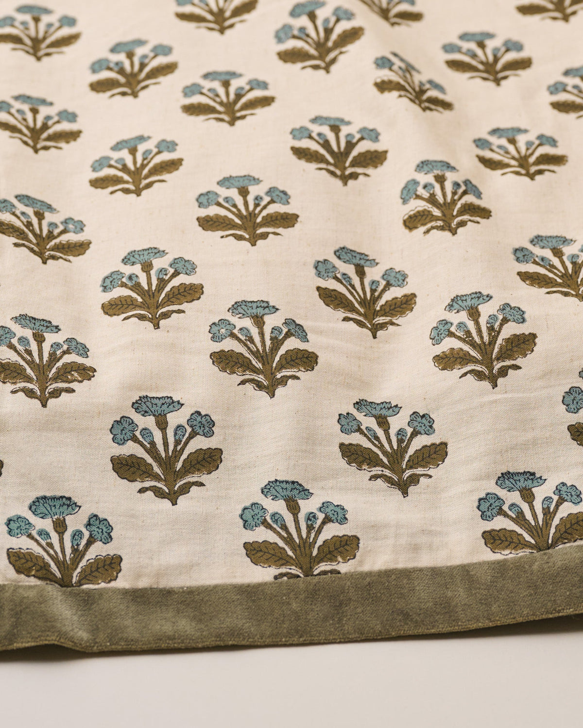 Mavelle Elaine Block Print Duvet duvet cover - Side View