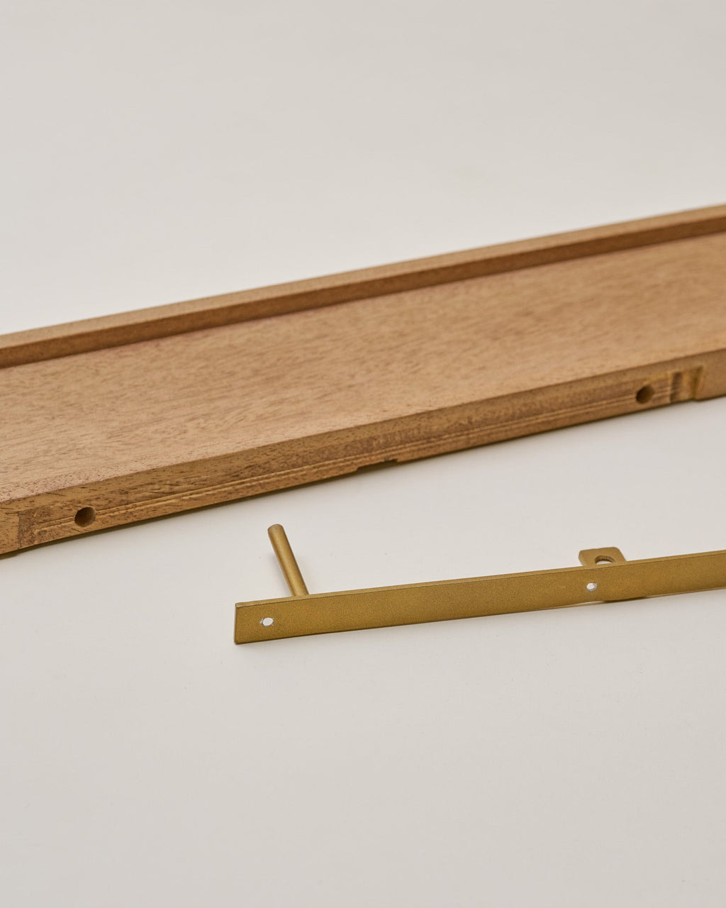 Mavelle Beckett Carved Wood Shelf wall shelf - Close-Up