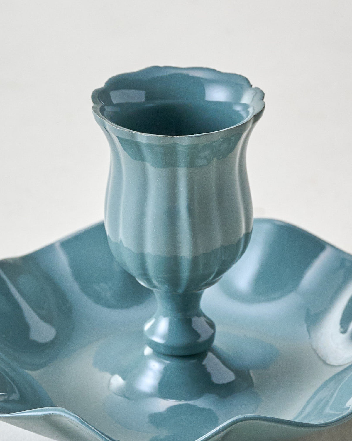 Mavelle Ruffle Taper Holder candle holder - View 7