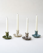 Mavelle Ruffle Taper Holder candle holder - Detail View