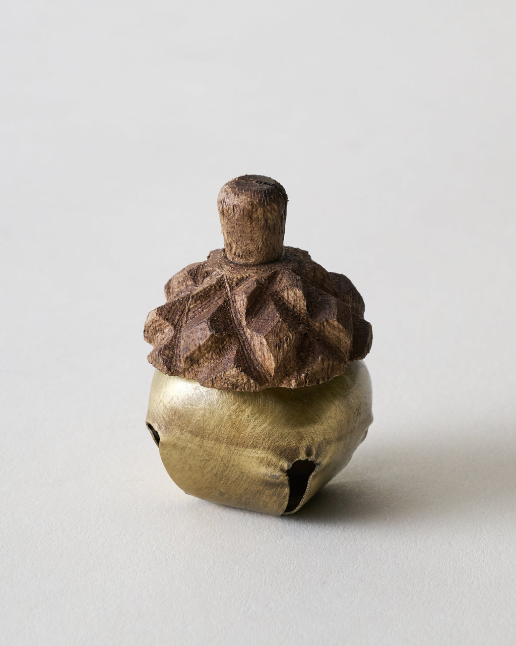 Mavelle Acorn Jingle Bell Place Card Holder decorative accent