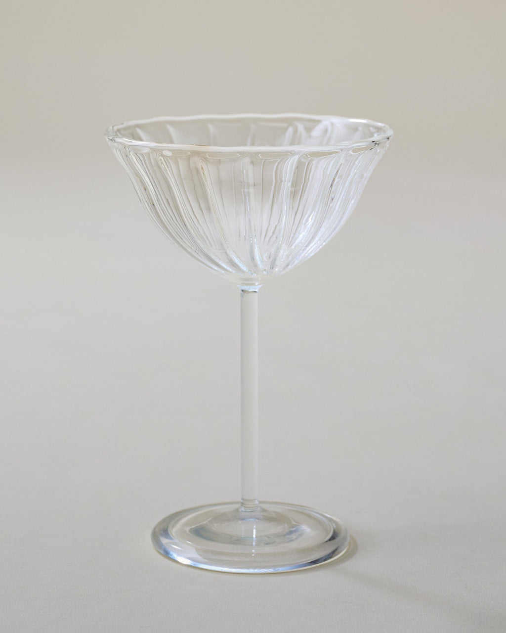 Mavelle Fluted Coupe Glass drinking glass