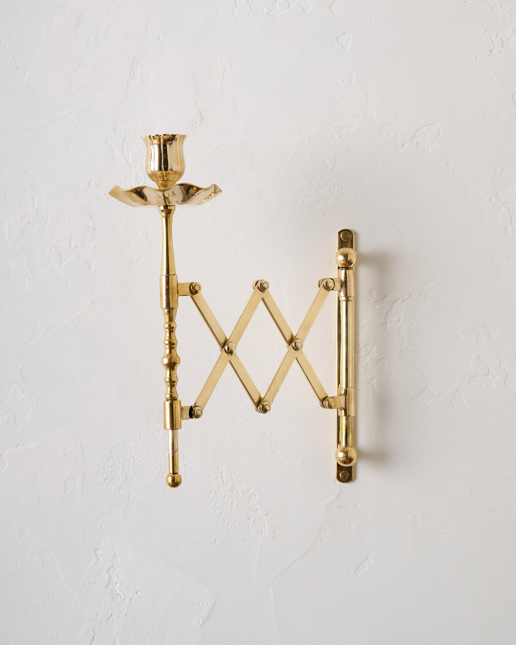 Mavelle Solid Brass Accordion Wall Sconce wall sconce