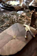 Mavelle Brass Inlay Star Serving Board serving board - Detail View