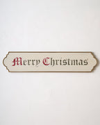 Mavelle Merry Christmas Sign wall decor piece