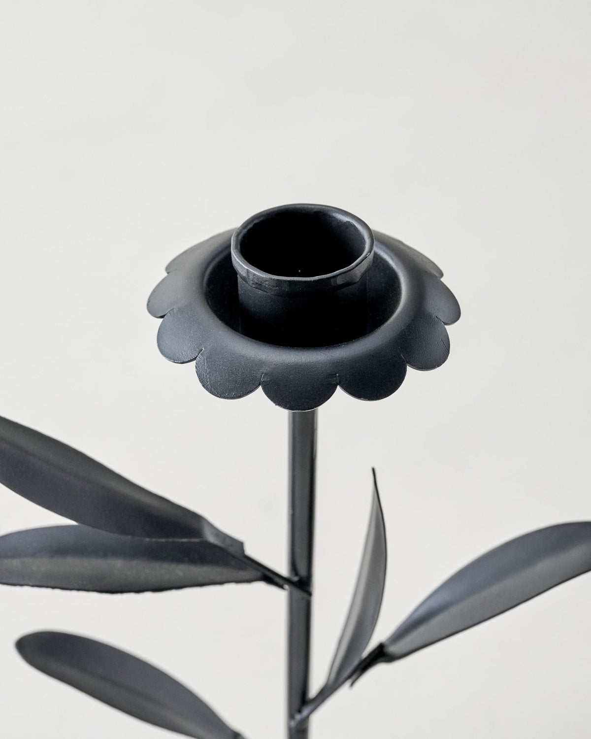 Mavelle Gracie Forged Taper Holder candle holder - Styled in Room