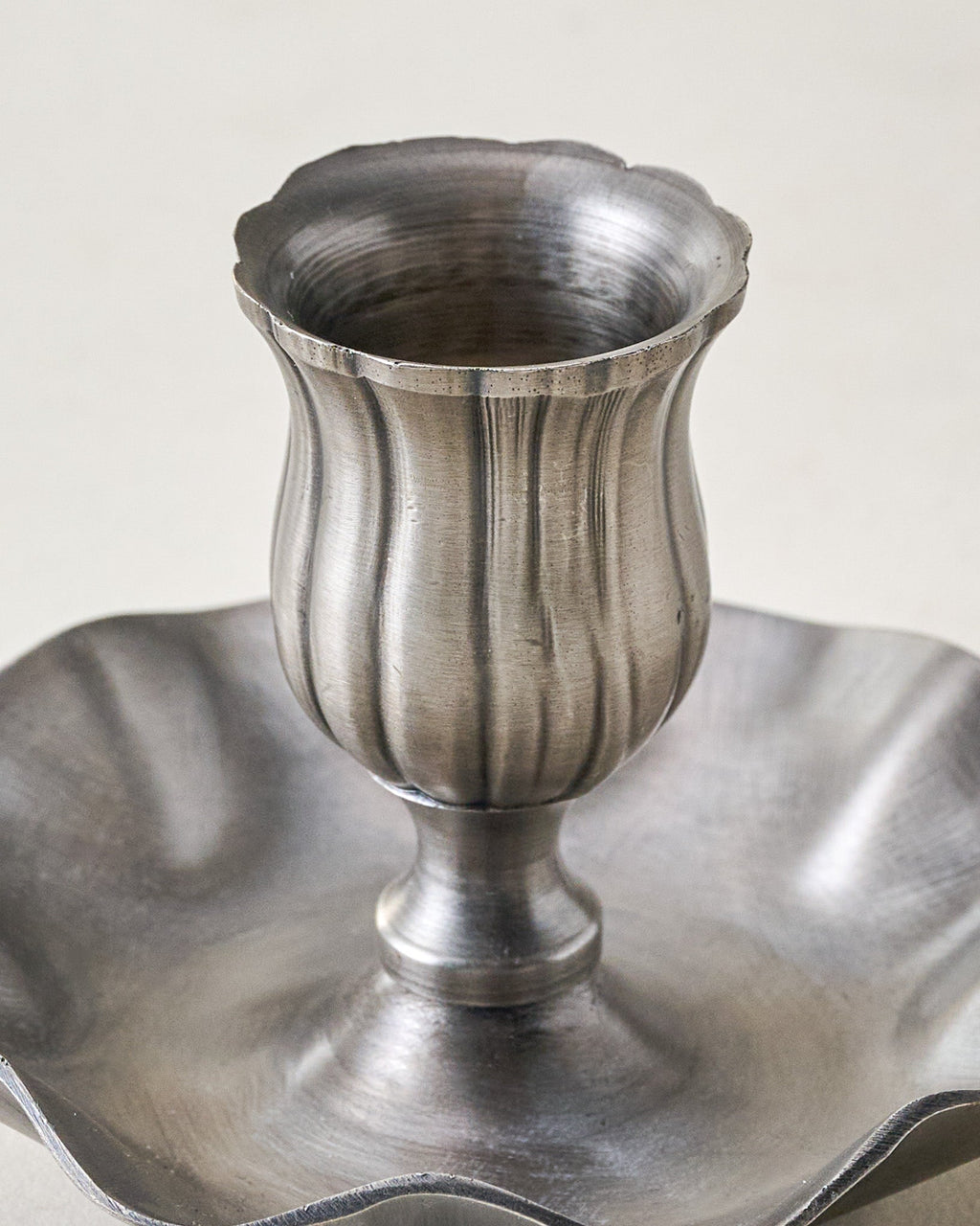 Mavelle Ruffle Taper Holder candle holder - View 9