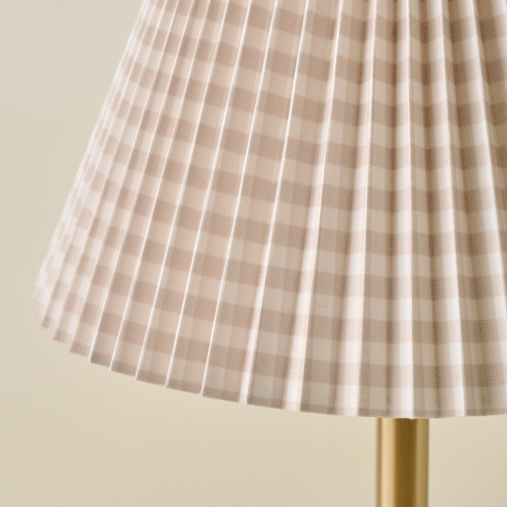 Mavelle Tan Gingham Lamp Shade lamp shade