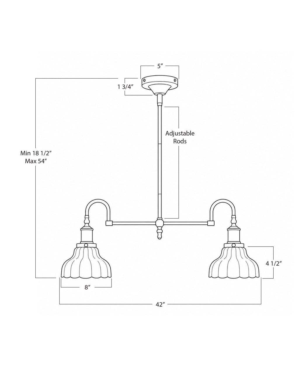 Mavelle Polly Milk Glass Chandelier chandelier - View 7
