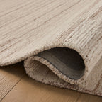 Mavelle Rae Natural Oatmeal Rug area rug - Styled in Room
