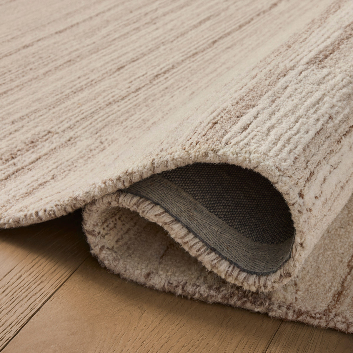 Mavelle Rae Natural Oatmeal Rug area rug - Styled in Room