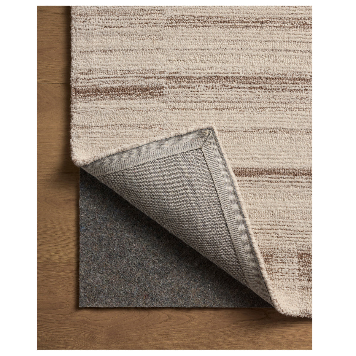 Mavelle Rae Natural Oatmeal Rug area rug - Side View