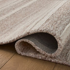 Mavelle Rae Clay Ivory Rug area rug - Styled in Room