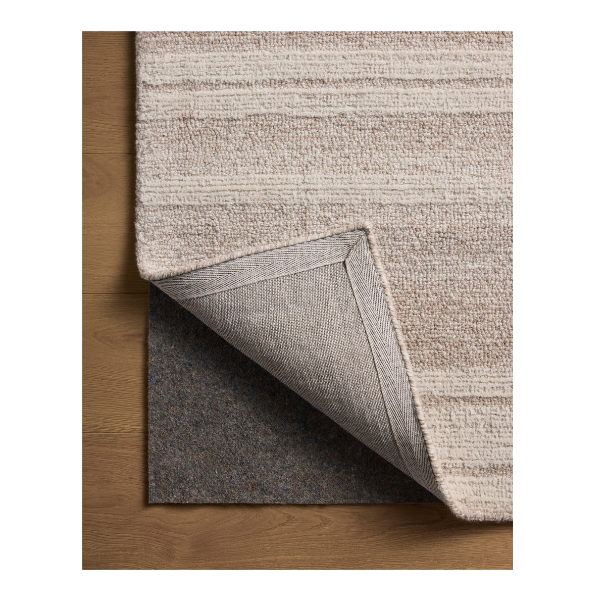 Mavelle Rae Clay Ivory Rug area rug - Side View
