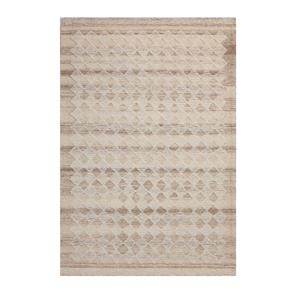 Mavelle Rae Natural Ivory Rug area rug - Detail View