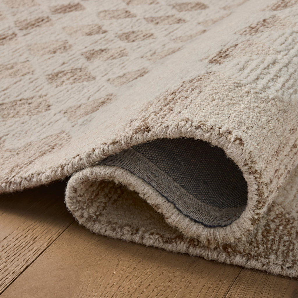 Mavelle Rae Natural Ivory Rug area rug - Styled in Room
