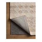 Mavelle Rae Natural Ivory Rug area rug - Side View