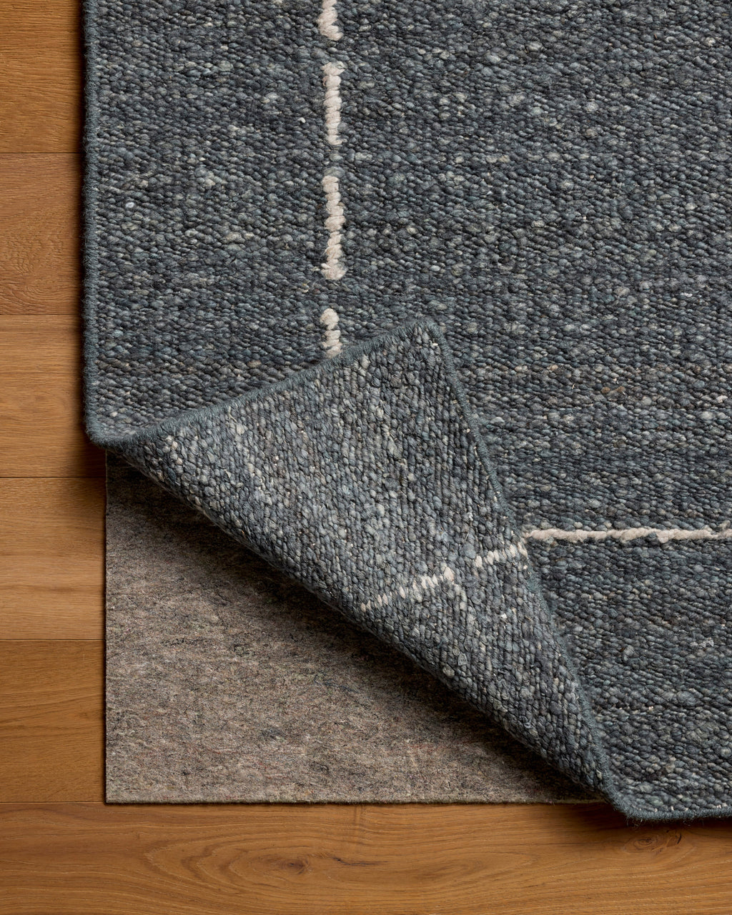 Mavelle Ridge Denim Mist area rug - Close-Up
