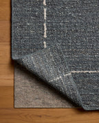 Mavelle Ridge Denim Mist area rug - Close-Up