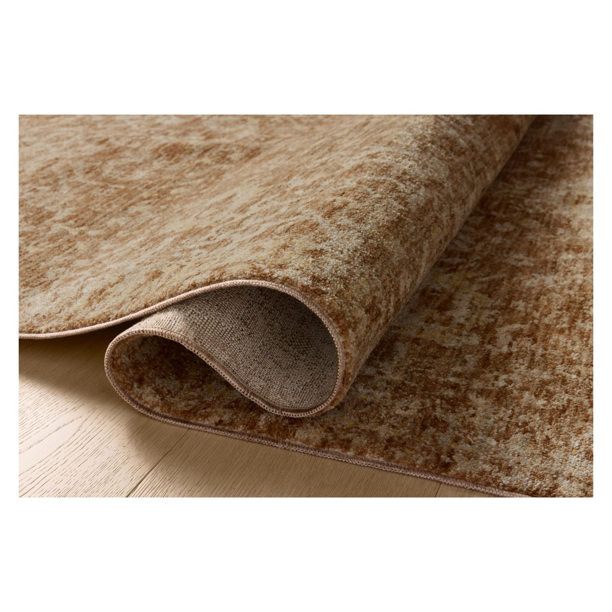 Mavelle Ruth Ivory Ivory Rug area rug - Side View