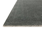 Mavelle Ruth Ocean Midnight Rug area rug - Styled in Room