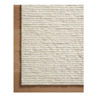 Mavelle Ava Dove Ivory Rug area rug - Styled in Room