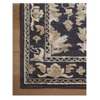 Mavelle Ingrid Navy Multi Rug area rug - Styled in Room