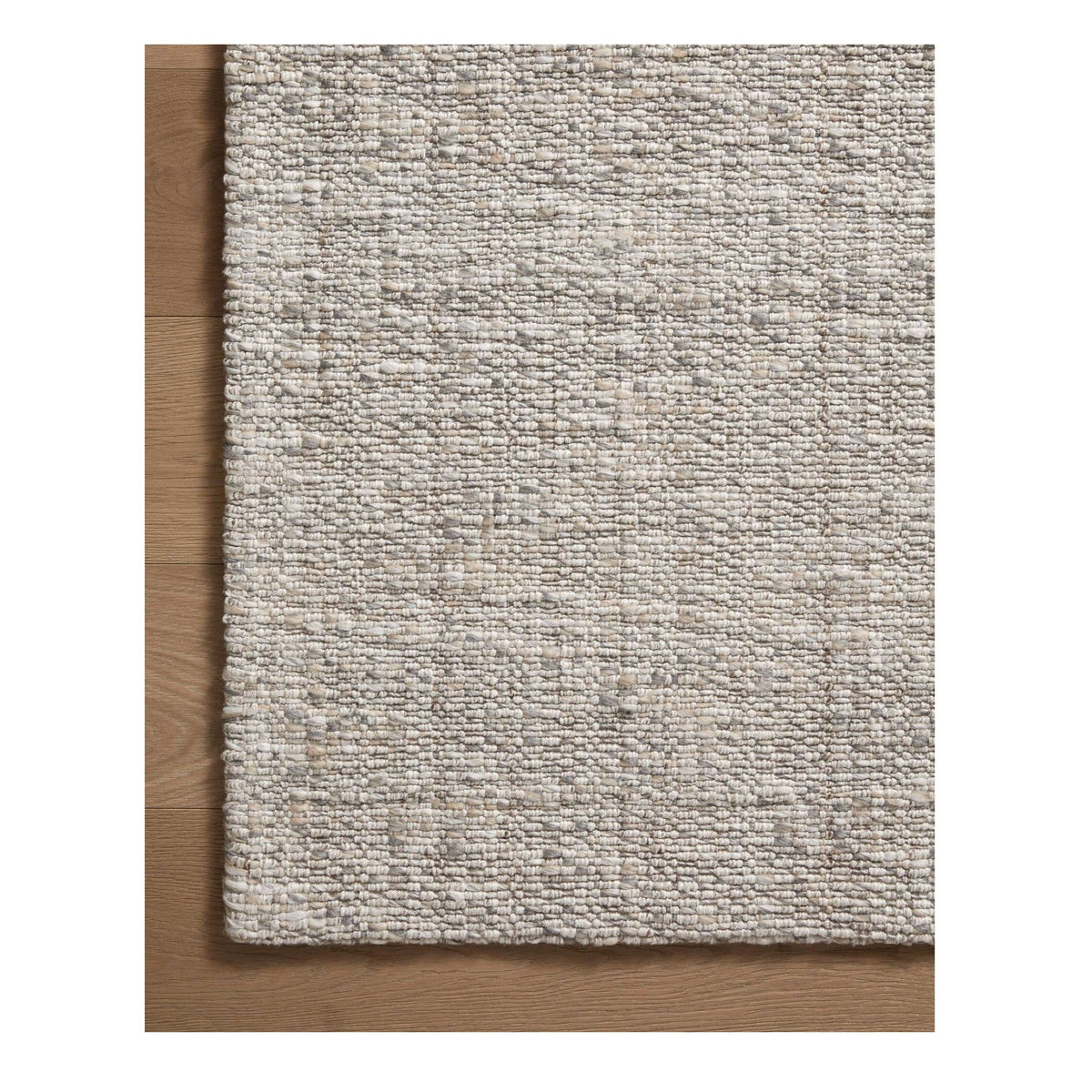 Mavelle Pippa Silver Rug area rug - Styled in Room