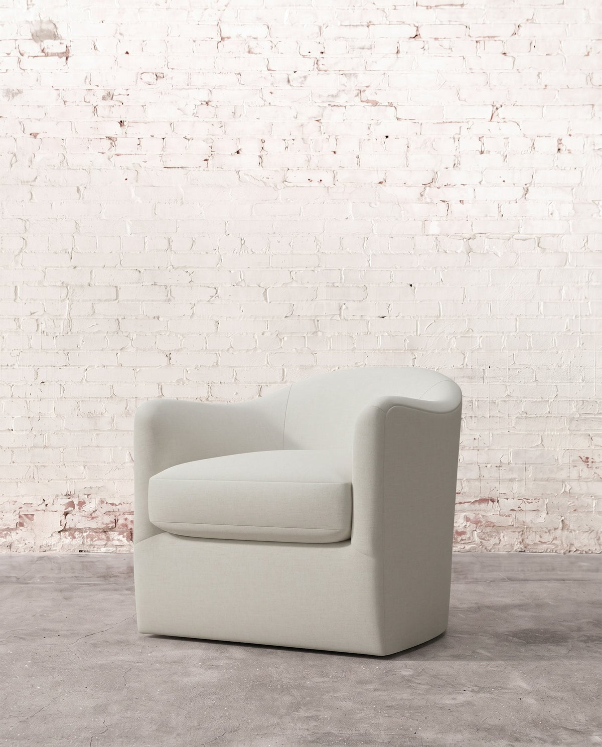 Mavelle Remie Swivel Chair accent chair - Styled in Room
