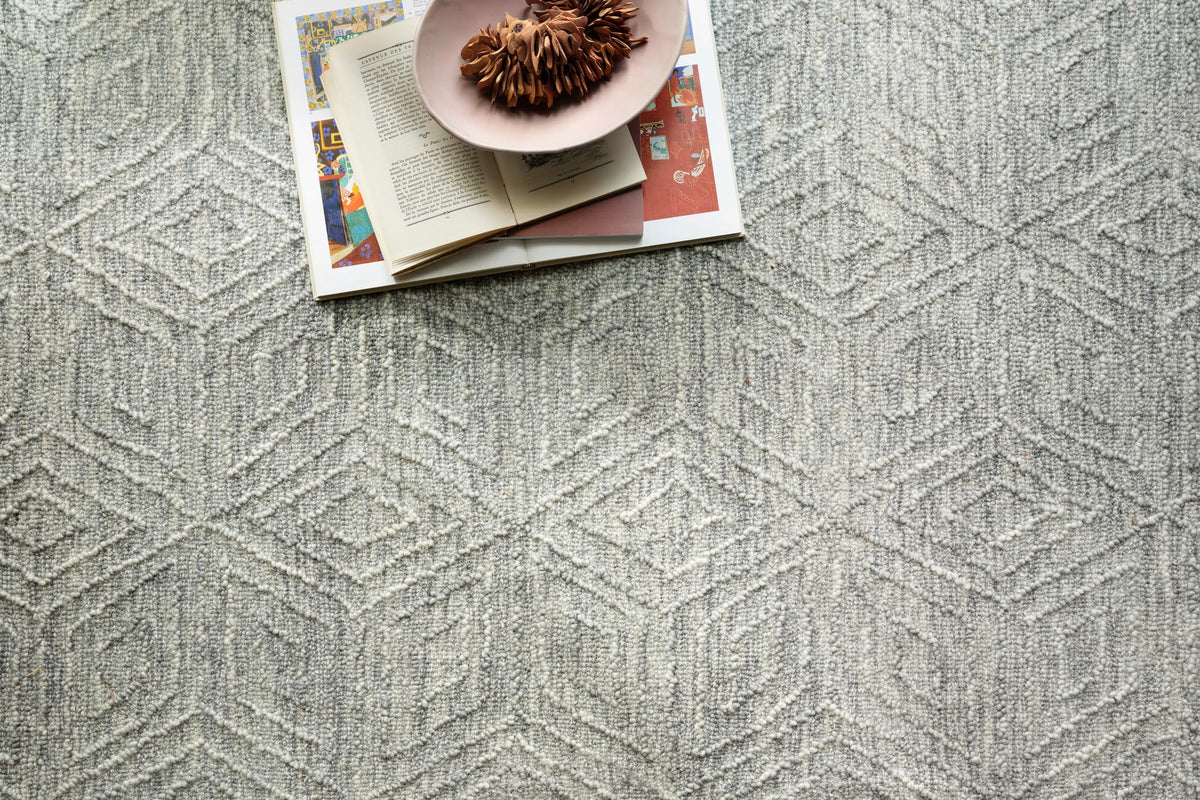 Mavelle Sarah Sky Rug area rug - Side View