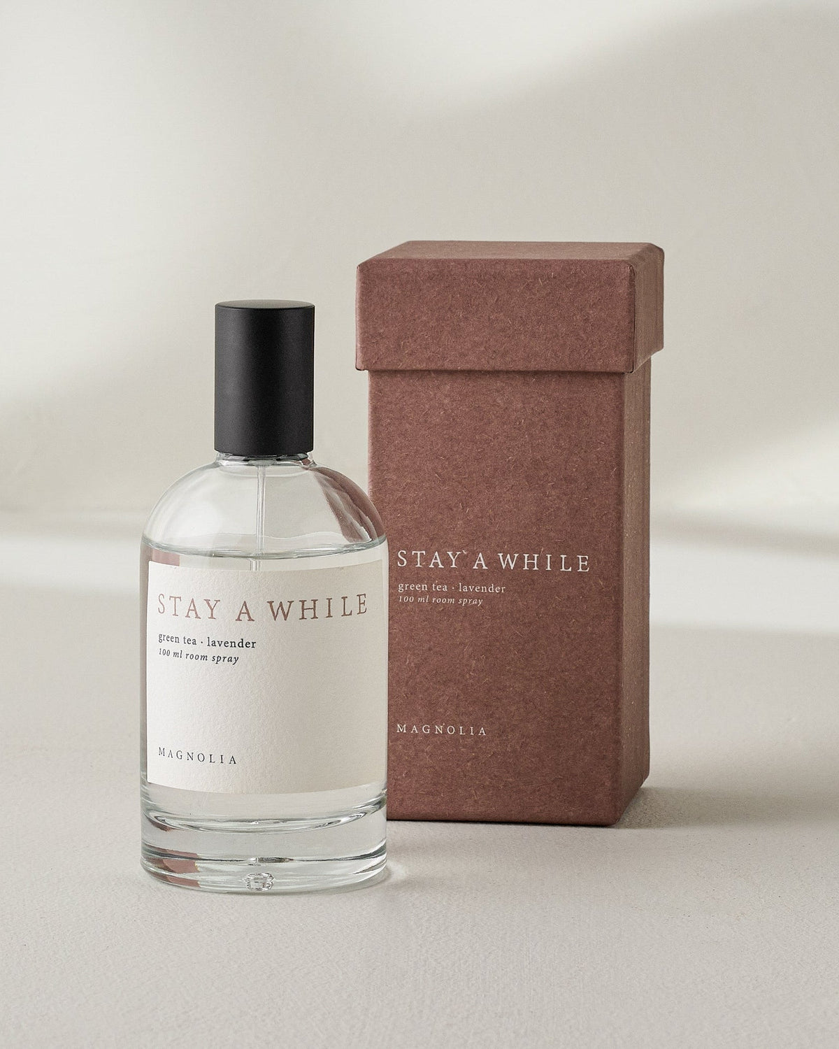Mavelle Stay a While Room Spray home fragrance - Detail View