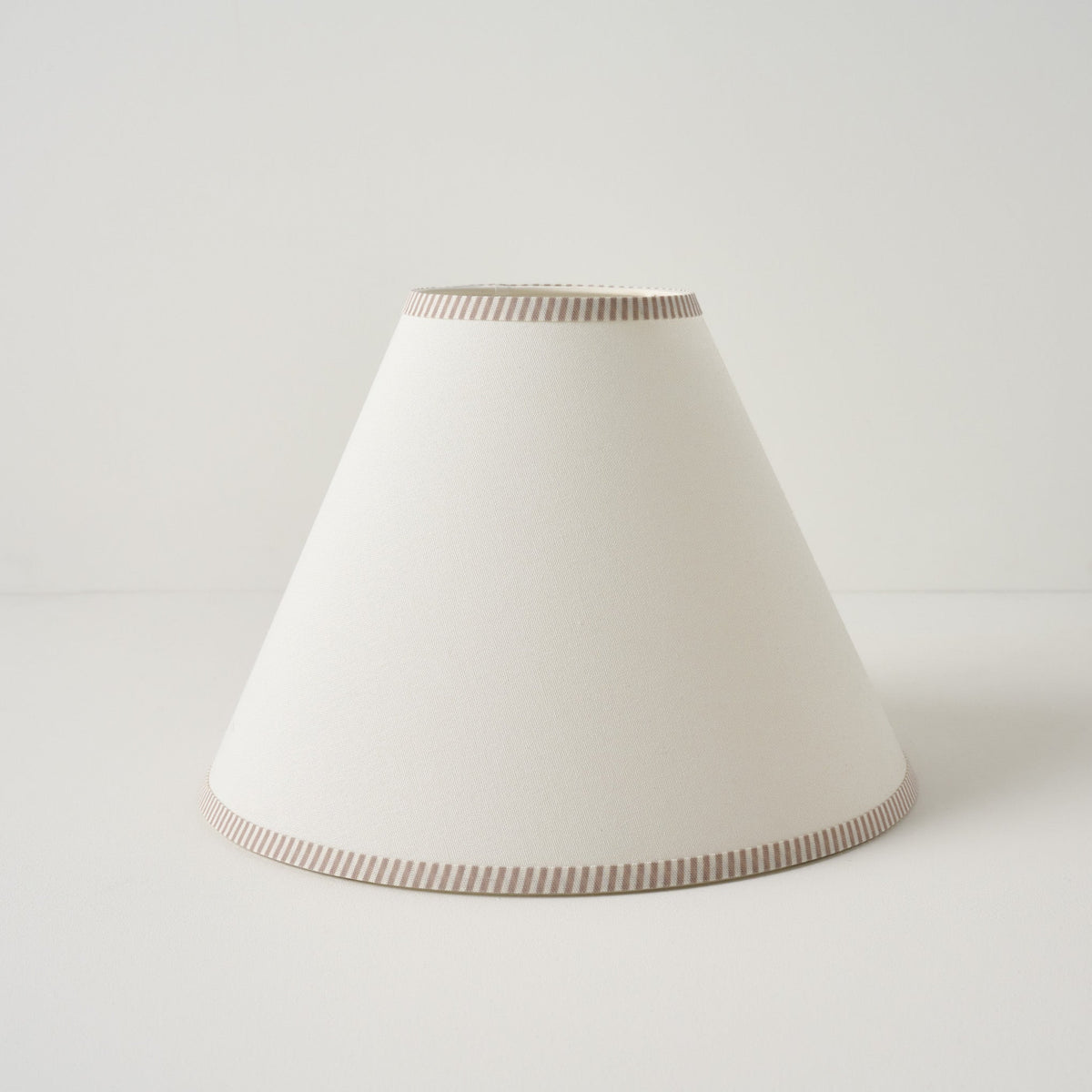 Mavelle Natural Stripe Shade lamp shade - Detail View