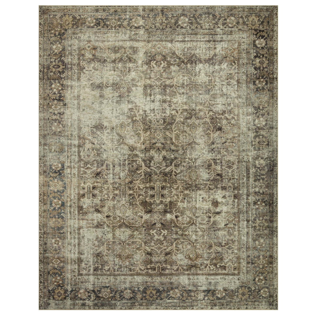 Mavelle Sinclair Pebble Taupe Rug area rug - Detail View