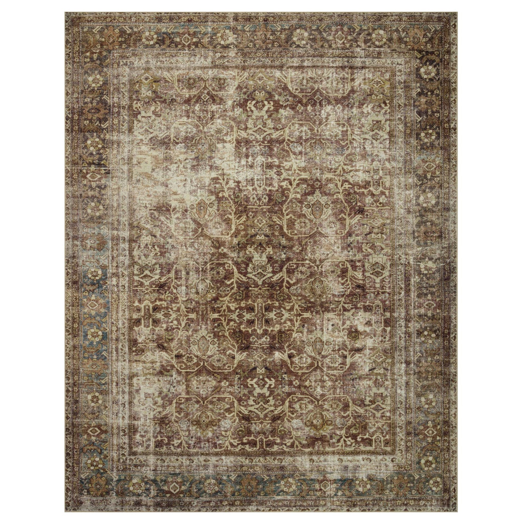 Mavelle Sinclair Rust Lagoon Rug area rug - Detail View