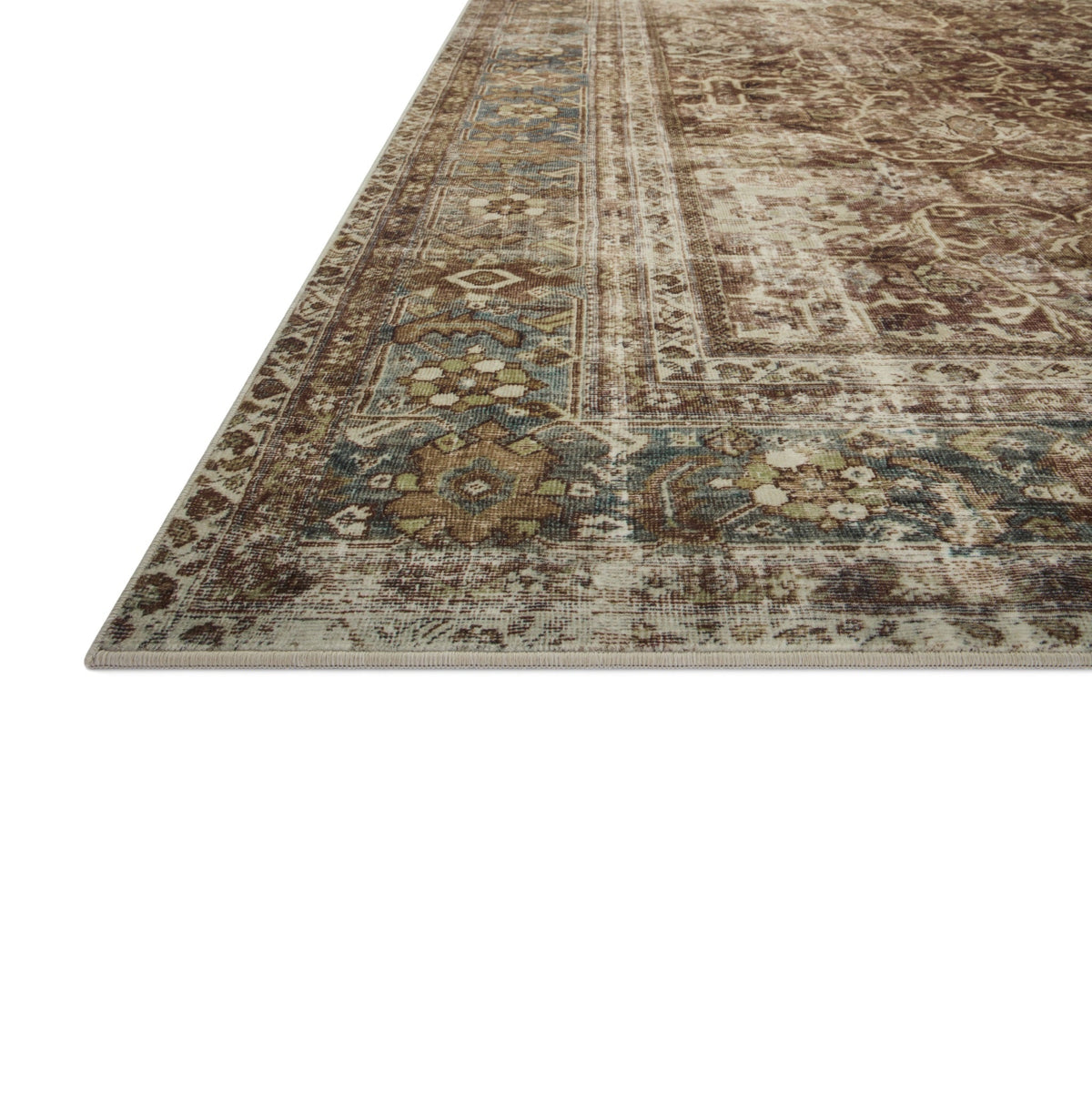 Mavelle Sinclair Rust Lagoon Rug area rug - Close-Up