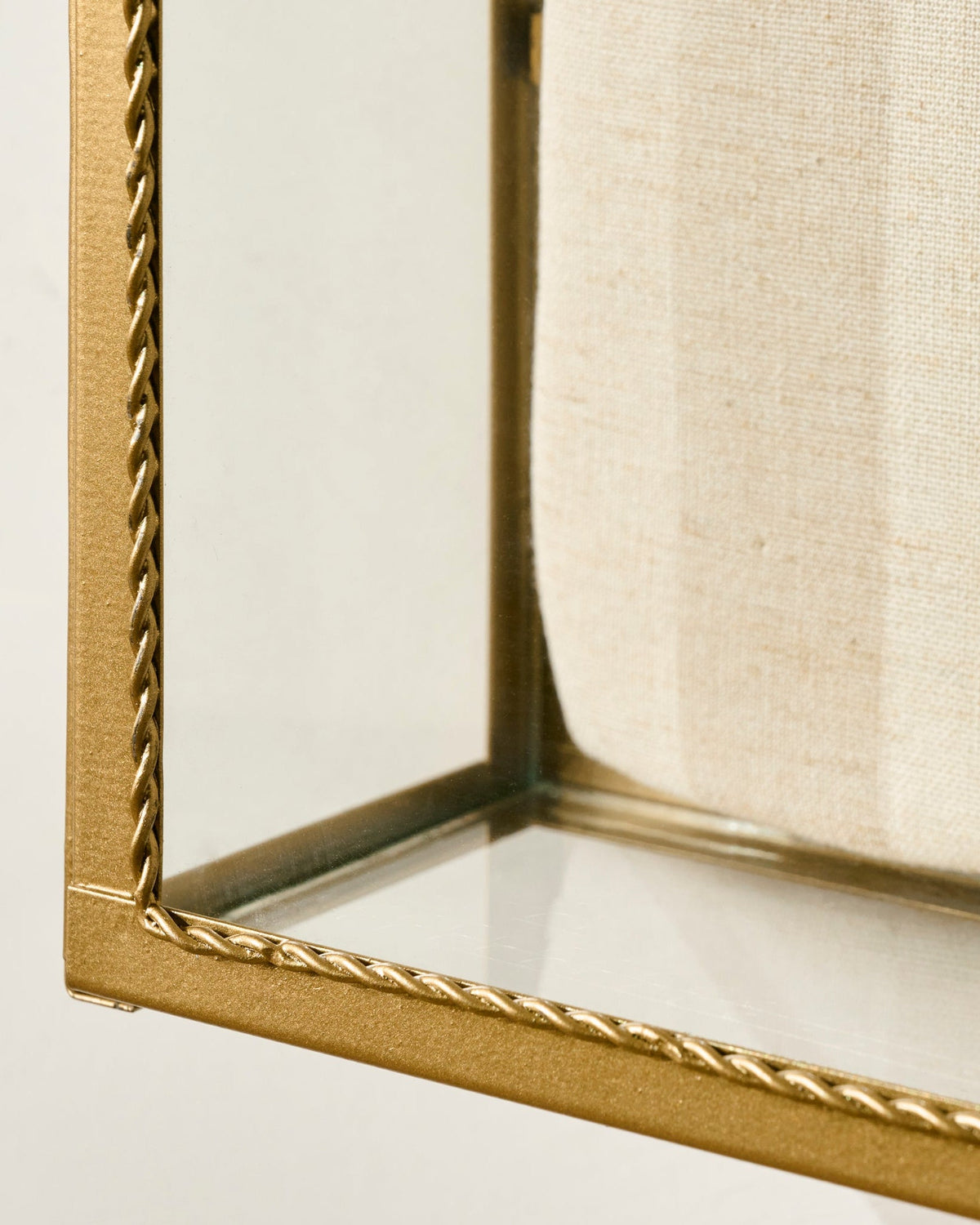 Mavelle Your Story Brass Display Cabinet storage cabinet - Alternate View