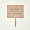 Mavelle Single Seed Mini Garden Stake planter